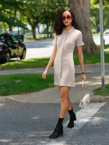 FOREVER 21 Mini Shirt Dress