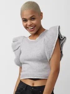 FOREVER 21 Women Cotton Pullover Sweater