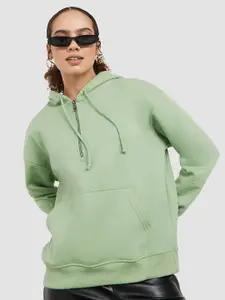 Styli Women Hooded Cotton Pullover Sweatshirt