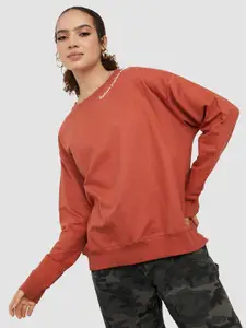 Styli Women Cotton Pullover Sweatshirt