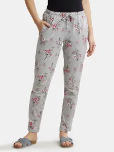 Jockey Cotton Relaxed Fit Printed Lounge Pants with Side Pockets