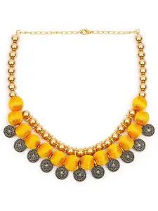 AKSHARA Gold-Plated Choker Necklace