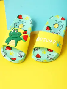 PASSION PETALS PASSION PETALS Boys Frog Embossed Sliders