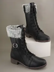 Walkfree Women Winter Lace-Ups Boots