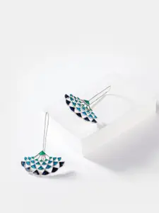 SHAYA 925 Silver Geometric Drop Earrings