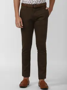 V Dot Men Slim Fit Trouser