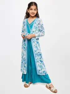 Global Desi Floral Maxi Dress