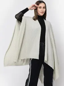 513 Women Longline Acrylic Shrug