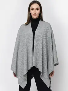 513 Women Longline Acrylic Shrug