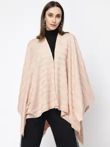 513 Women Longline Acrylic Shrug