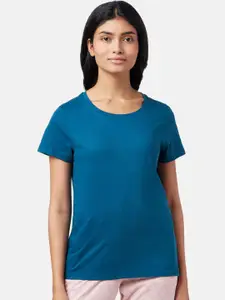 Dreamz by Pantaloons Women Short Sleeves Cotton Lounge T-shirts