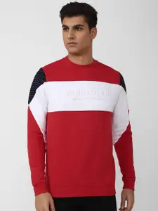 Van Heusen Sport Men Colourblocked Sweatshirt