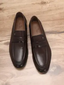 Louis Philippe Men Leather Formal Slip-On Shoes