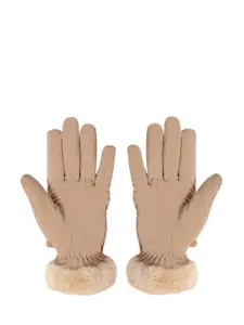 FabSeasons Women Touchscreen Enabled Waterproof Winter Gloves