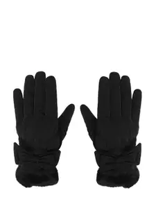 FabSeasons Women Water-Resistant Touchscreen Winter Gloves