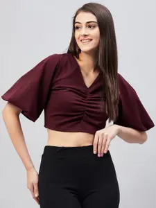 Marie Claire Styled Back Crop Top