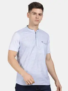 t-base Men Floral Printed Cotton Casual Shirt