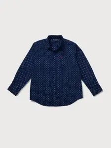 Gini and Jony Boys Printed Cotton Casual Shirt