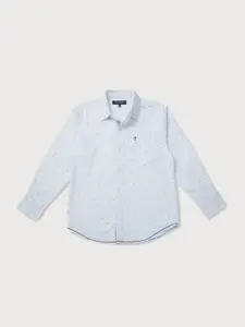 Gini and Jony Boys Printed Cotton Casual Shirt