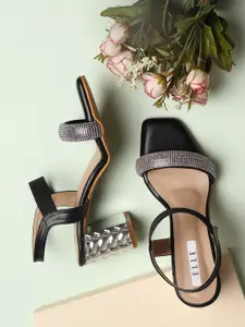 ELLE Black Stiletto Heels