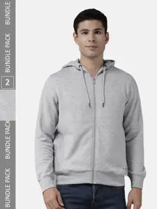 Almo Wear Pack Of 2 Hooded Cotton Sweatshirt