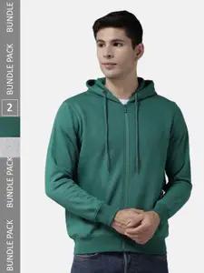 Almo Wear Pack Of 2 Hooded Cotton Sweatshirt