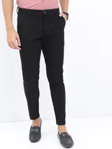 HIGHLANDER Men Checked Slim Fit Trouser