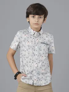 UNDER FOURTEEN ONLY Boys Conversational Printed Casual Shirt