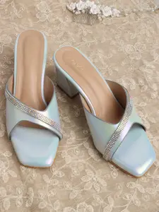 ICONICS Women Embellished Block Heels