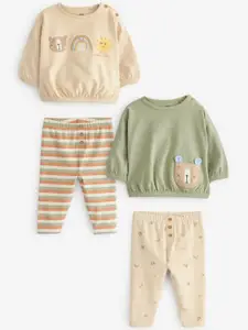 NEXT Infant Boys Pack of 2 T-shirt with Trousers