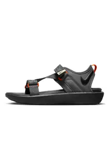 Nike Men Textured Vista Sandals With Minimal Brand Logo Print Detail