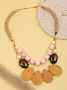 Crunchy Fashion Gold-Plated Layered Necklace