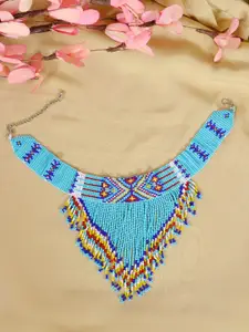 Crunchy Fashion Beaded Layered Necklace