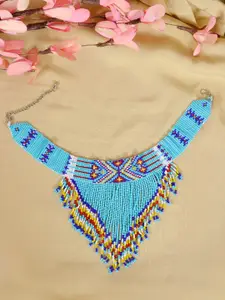 Crunchy Fashion Beaded Layered Necklace