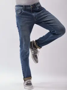 Oxemberg Men Slim Fit Light Fade Stretchable Jeans