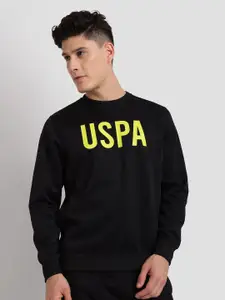 U.S. Polo Assn. Printed Durable Athletic Pullover Sweatshirt