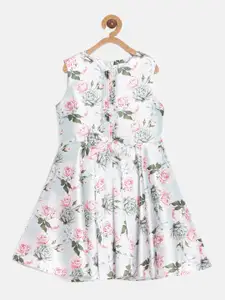 Aomi Grey Floral Dress