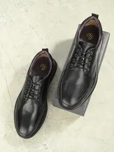 House of Pataudi Men Leather Formal Derbys shoes