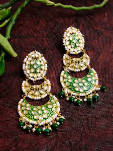 Crunchy Fashion Classic Chandbalis Earrings