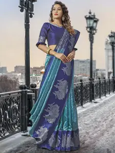Fashion Booms Woven Design Zari Pure Silk Kanjeevaram Saree