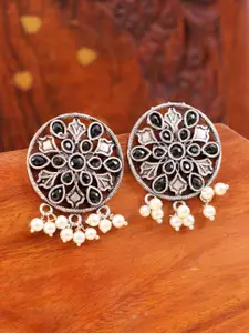 Crunchy Fashion Floral Studs Earrings