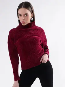 CENTRESTAGE Women Cotton Pullover Sweater