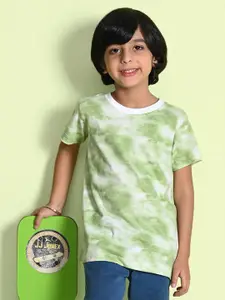 NUSYL Boys Pack Of 2 Tie and Dye Cotton T-shirt