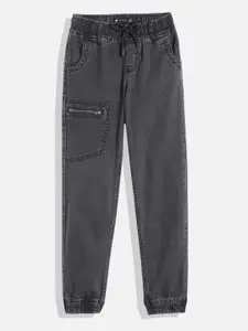 IVOC Boys Regular Fit Stretchable Cargo Jeans
