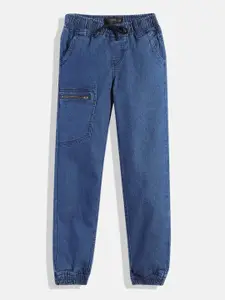 IVOC Boys Solid Regular Fit Stretchable Denim Jeans