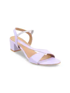 Metro Open-Toe Block Heels