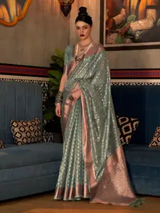 Saree mall Paisley Zari Kanjeevaram Traditional Sarees