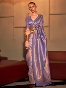 Saree mall Ethnic Motifs Zari Kanjeevaram Sarees