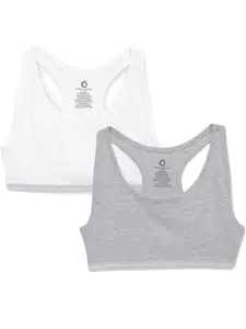Charm n Cherish Pack of 2 Non-Wired All Day Comfort Sports Bra