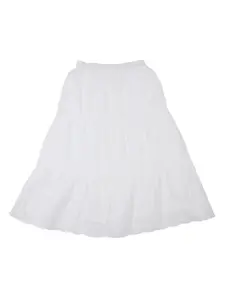 Peter England Girls Pure Cotton Maxi Skirt